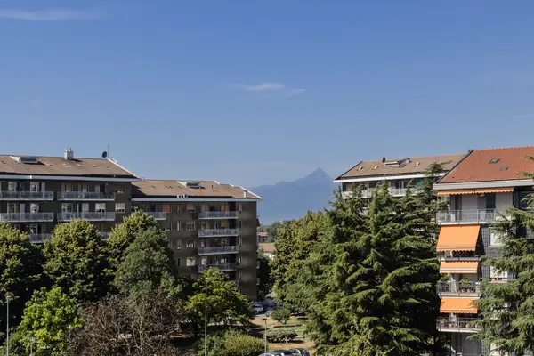Bilocale vista Alpi Grugliasco — vista Alpi dal balcone