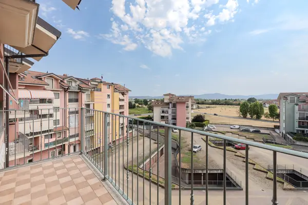 Turin Airport apt B — vista dal balcone